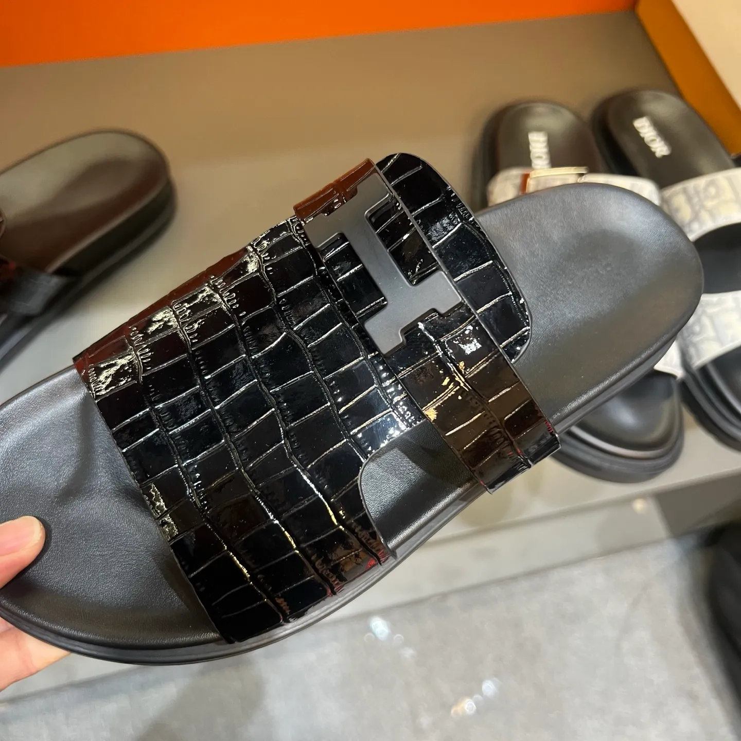 Men's shoes 💰300, size 38-45, the new 2014 summer Hermes shoes are the same as the original ones, handmade by masters! ❥High-end customization, exclusive products, the highest version in the industry⚠❥Using: Hermers upper: (pursuing top walking comfort) ✨Top quality on sale━━━━Hermes━━━━━